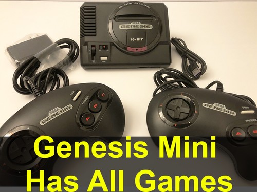 Sega genesis mini - mini, system