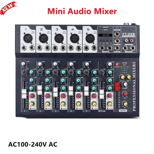Mini mixer audio professionale - mini,