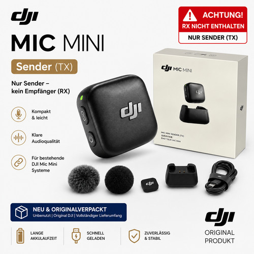 Dji mic mini trasmettitore - mini, tx