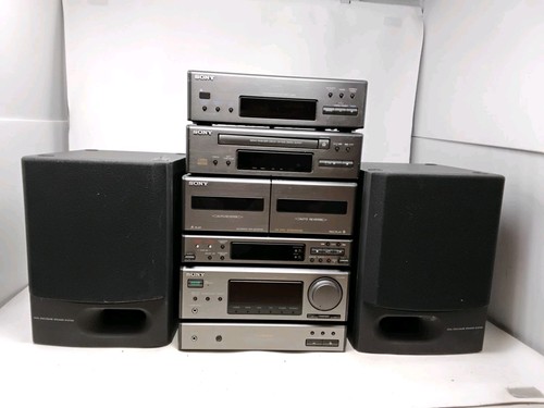 Sistema mini hifi sony vintage - mini-hifi,