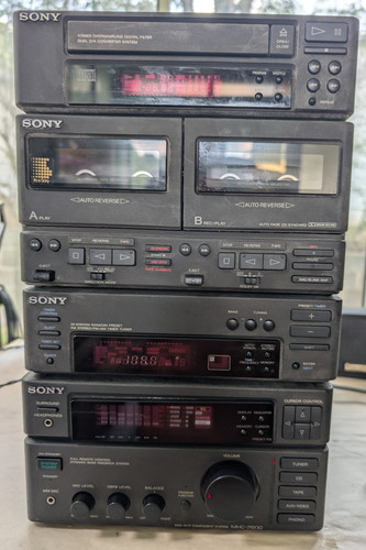 Raro mini impianto hifi sony - mini,