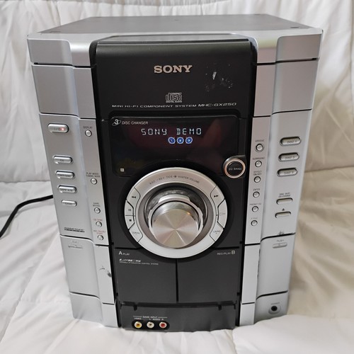 Sony hcd gx250 mini impianto - sony, hcd-gx250